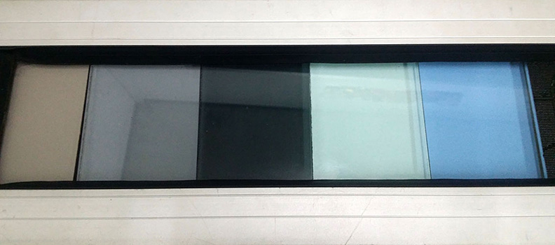 Window Glass Tinted Colours