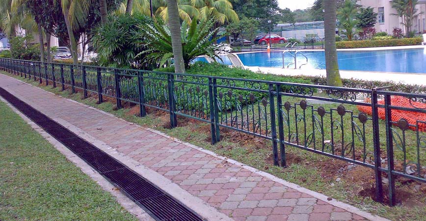 Condo & Swimming Pool Boundary Fence