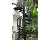 Iron Spiral Staircase