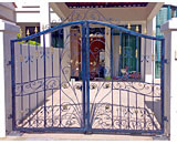 Wrought Iron Driveway Gate
