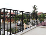 Wrought Iron Railing at Jalan Tari Zapin