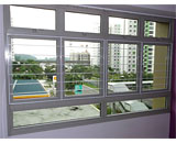 Slim Window Grilles at Punggol Central