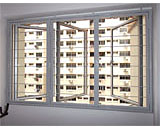 Slim Window Grilles at Pasir Ris Street 71