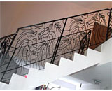 Wrought Iron Staircase Railings at Jurong West Street 42