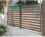 Chengal Wood Fence at Hillview Drive