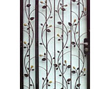 Wrought Iron Floral Gate - PG 20409