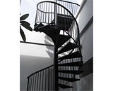 Wrought Iron Spiral Staircase at Yio Chu Kang Gardens