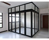 Folding Glass Doors at Fernvale Street