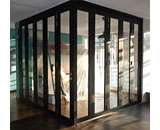 Folding Partition Glass Doors