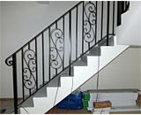 Wrought Iron Staircase Railing