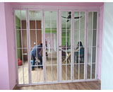 Lattice Foldable Door