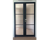 Mild Steel Glass Doors