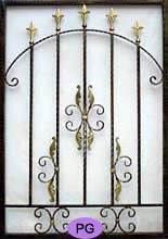 Wrought Iron Window Grilles