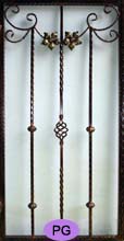 Wrought Iron Window Grilles