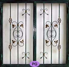 Wrought Iron Window Grilles