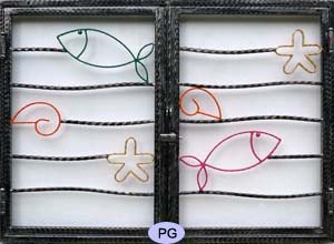 Wrought Iron Window Grilles