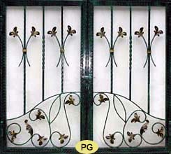 Wrought Iron Window Grilles