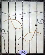 Wrought Iron Window Grilles