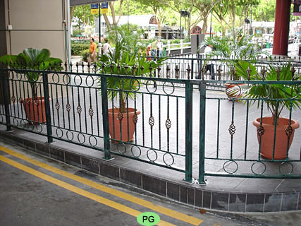 Wrought Iron Fence Railing