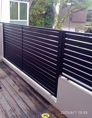 Aluminium Fence Railing