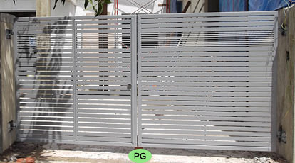 Wrought Iron Driveway Gate