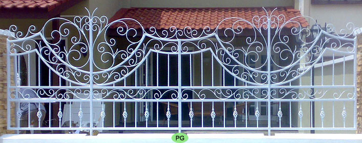 Wrought Iron Fence Railing