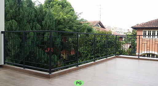 Wrought Iron Fence Railing