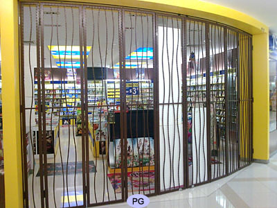 Wrought Iron Folding Door Gate