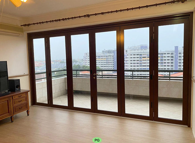 Folding Glass Doors