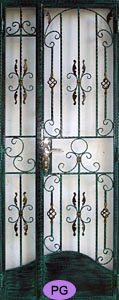 Wrought Iron Door Gate