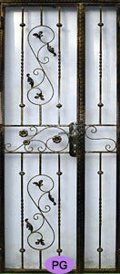 Wrought Iron Door Gate