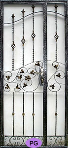 Wrought Iron Door Gate