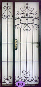 Wrought Iron Door Gate