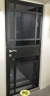 Iron Door Gate Mesh Design