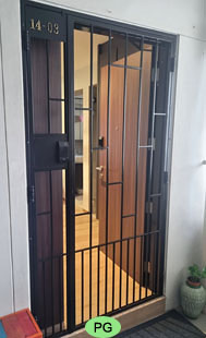 Wrought Iron Door Gate