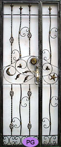 Wrought Iron Door Gate