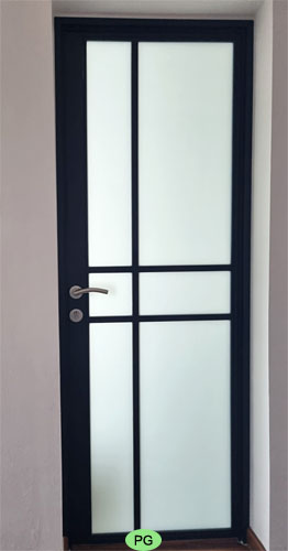 Lattice Glass Doors