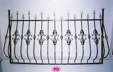 Balcony Pot Belly Window Grille
