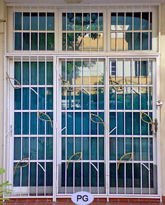 Wrought Iron Sliding Door Gate