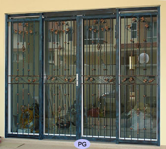 Wrought Iron Sliding Door Gate