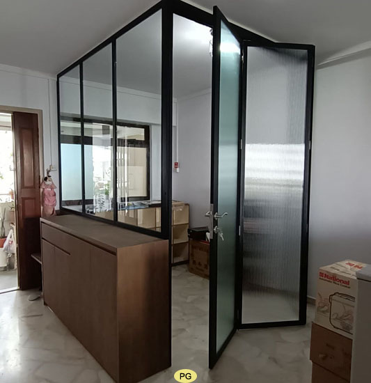 Slim Folding Glass Doors