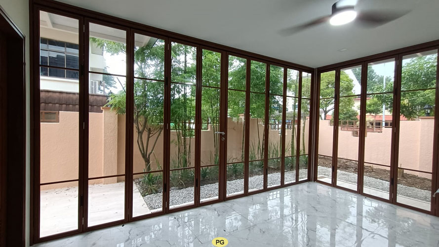 Slim Folding Glass Doors