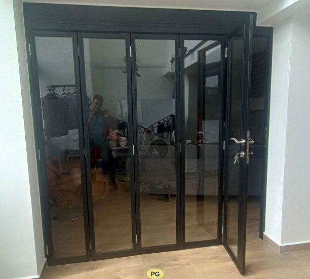 Slim Folding Glass Doors