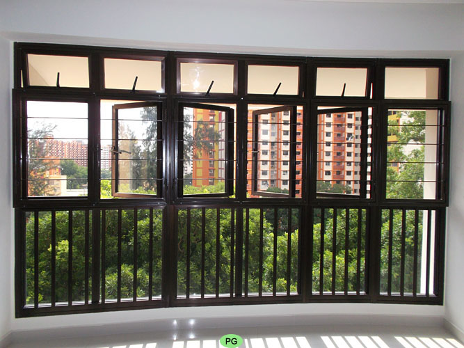 Mild Steel Slim Window Grilles