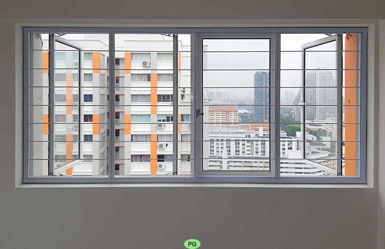 Mild Steel Slim Window Grilles