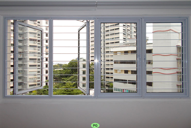 Mild Steel Slim Window Grilles