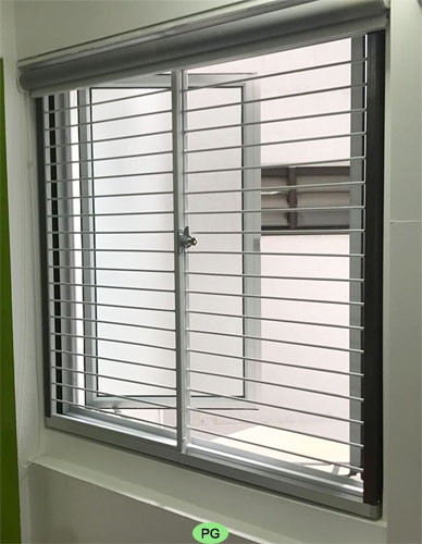 Mild Steel Slim Window Grilles