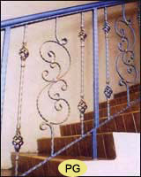 Wrought Iron Staircase Railing