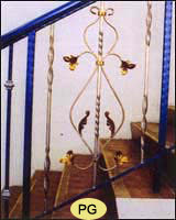 Wrought Iron Staircase Railing