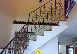 Wrought Iron Staircase Railing